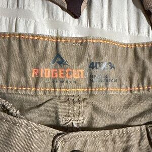 Ridgecut Men's Work Jeans - Olive Brown